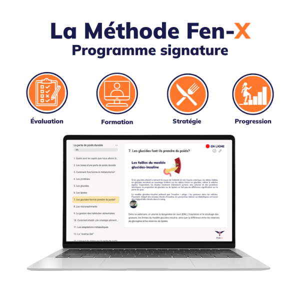 Méthode Fen-X – Programme perte de poids en ligne