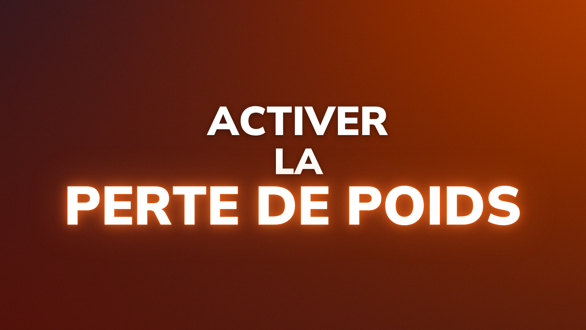 Déficit calorique métabolisme basal et zone perte de poids